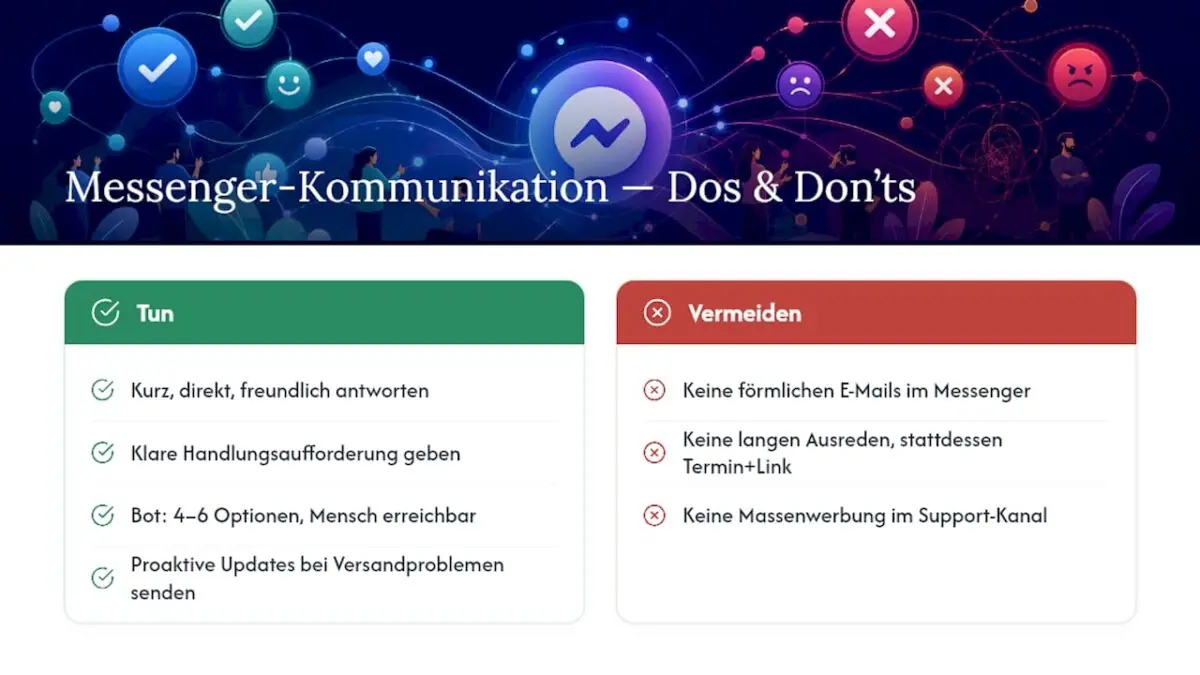 Best Practices für Kommunikation und Kundenbindung — overview diagram
